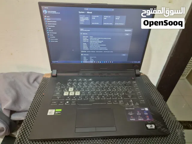للبيع لابتوب Asus rog Strix g15