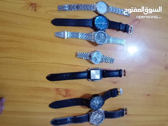 ساعات رجالية عدد 7 للبيع - الوصف مهم