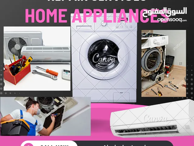 Air conditioner & washing machines repair
