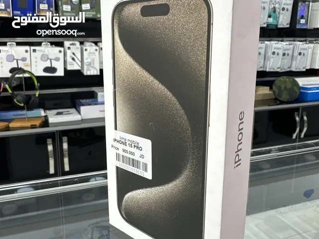 iPhone 15 Pro (128) GB ايفون 15 برو جديد مسكر كفالة الشرق الاوسط