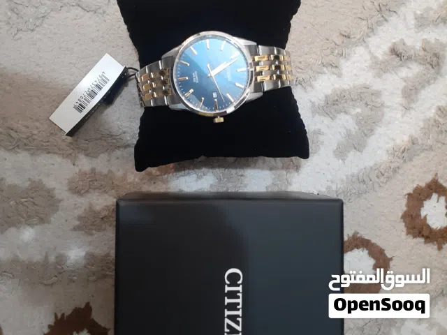 ساعة سيتيزن رجالي ياباني اصلي جديدة