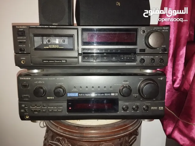 للبيع: مجموعة صوتية كلاسيكية من Technics + سماعات 5.1 بحالة ممتازة