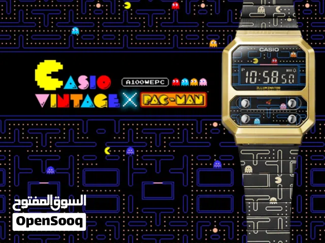 A100WEPC-1B CASIO pac-man limited edition