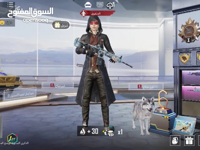 حساب ببجي عالمية للبيع وجه لوجه او لببدل بفري فاير
