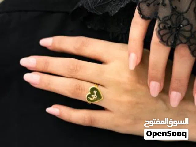 خواتم فضة خالص التصميم حسب الطلب