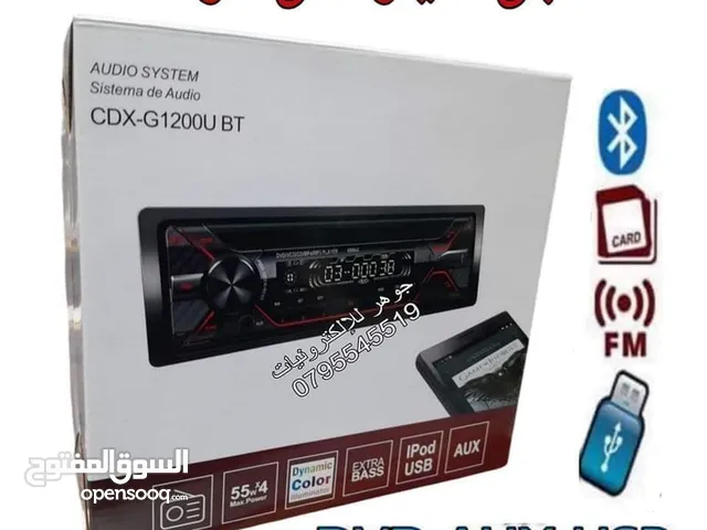 مسجل سيارة نخب اول بلوتوث AUX USB DVD  له اربع جكات للسستم