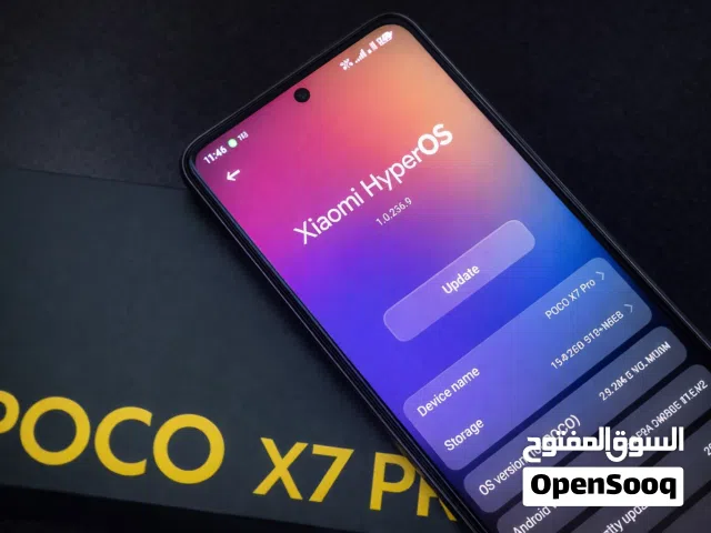 بوكو اكس 7 برو للبيع بحالة ممتازة استعمال شهر