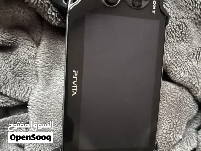 New black PlayStation vita modded and custom hand grips that makes gaming more fun and modded