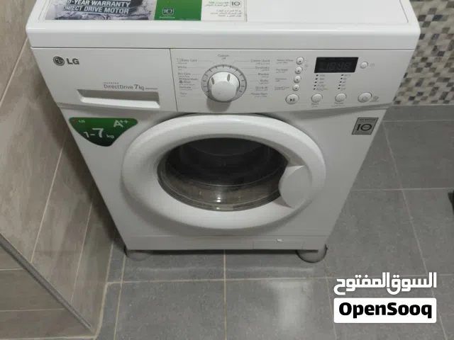 غسالة الجي 7 كيلو انفيرتر شغاله بدون مشاكل وبوديها ممتاز