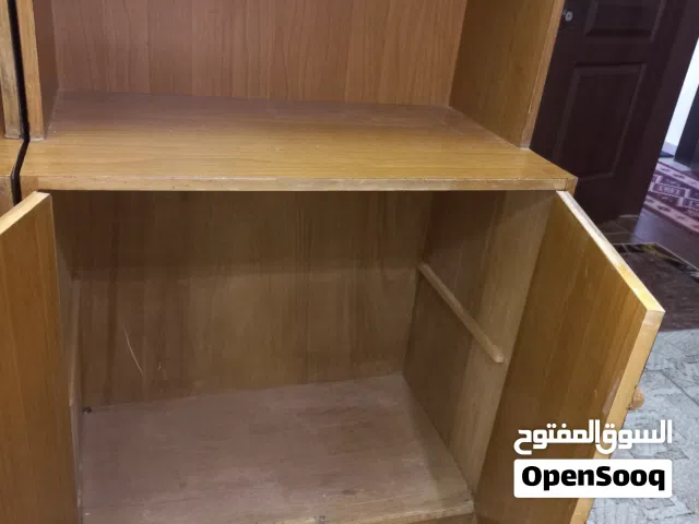 ارفف مكتبة خشب لاتيه ملبس فورمايكا