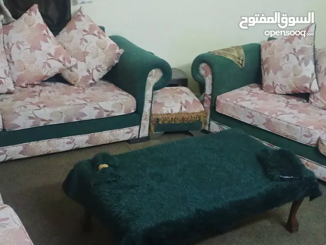 كنب للبيع خشب وكاله 7 مقاعد