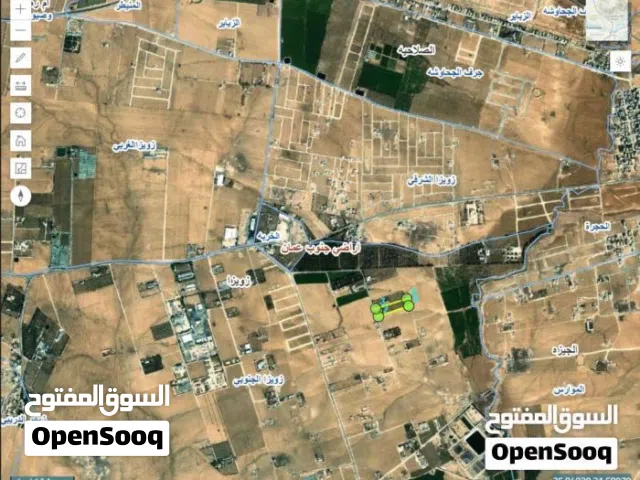 مزرعة استثمارية / سكنية مميزة في جنوب عمّان – زويزا / الجيزة