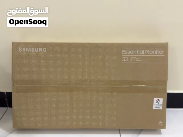 للبيع شاشة سامسونج جديدة غير مستخدمه تماماً BRAND NEW SAMSUNG 100Hz 100 فريم 27inch