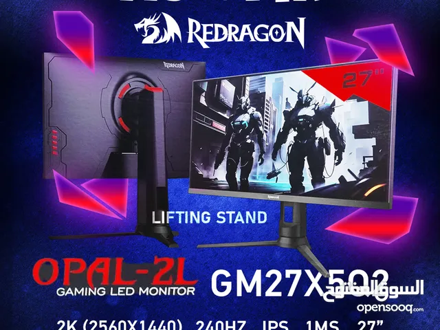 REDRAGON OPal-2L 2k 240Hz Ips 1Ms - شاشة جيمينج من ريدراجون !