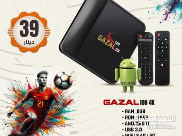 غزال 100 4ك اندريود تي في بوكس #سعر حصري فقط