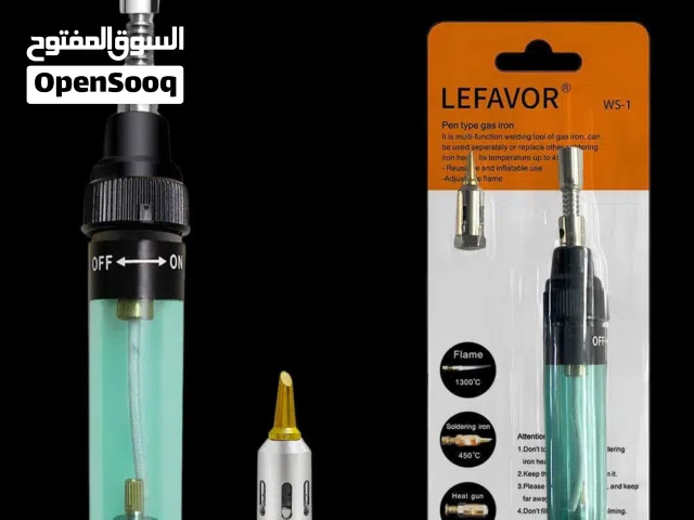 مكواة لحام الكترونية تعمل بالغاز بتصميم قلم