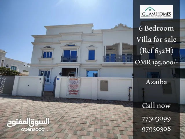 Comfy 6 BR villa for sale in Azaiba Ref: 652H