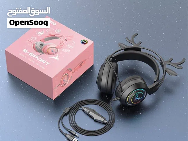 سماعة الألعاب SY-G25 السلكية باللون الأسود