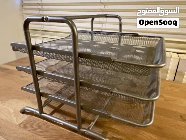 IKEA DOKUMENT Letter Tray – Grey Metal Mesh – Brand New منظم أوراق  - شبك معدني رمادي