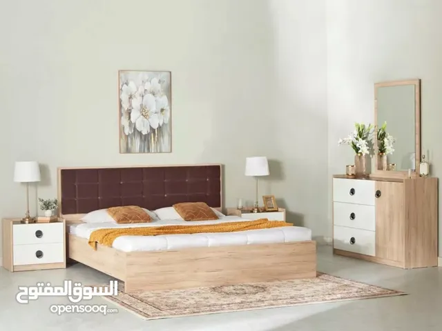 New bedroom set white and brown from homecentre