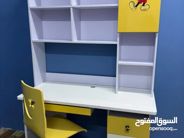 مكتبه رفوف مع طقم غرفة كامله