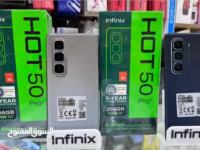 مستعمل ايام Hot 50 pro plas رام 16 جيجا 256 مكفول سنة بالشركة متوفر توصيل
