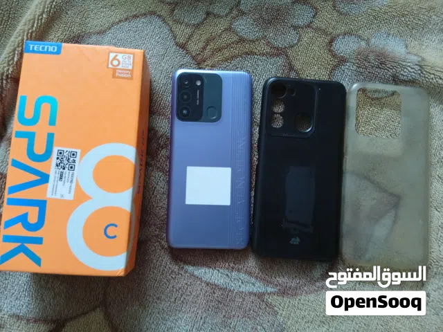 تليفون تكنو سبارك 8c . تليفون الصلاة على النبي . 64 جيجا . استعمال شخصي . مافي ولا خدش