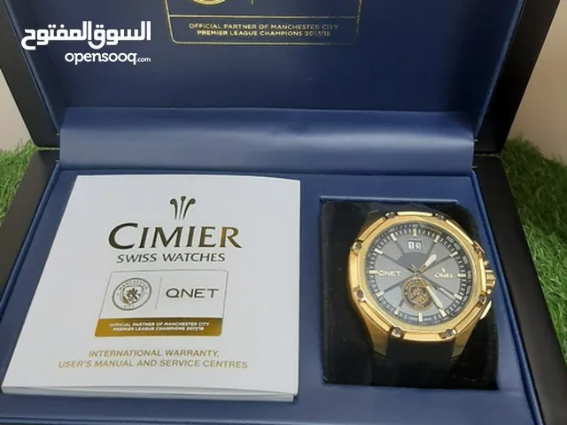ساعة CIMIER LIMITED EDITION إصدار مانشستر سيتي سعر الوكيل ما يقارب 700 ريال