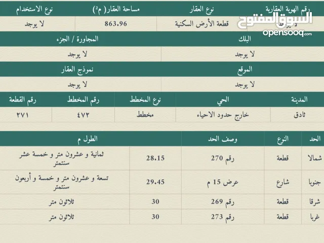 Residential Land for Sale in Al Riyadh Other