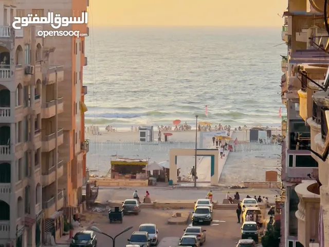 #المنسي شقه للبيع في اكتوبر النخيل الاسكندريه الكيلو 21 شارع رئيسي 25 متر خطوات للبحر وا