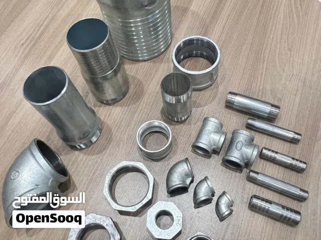 مواد سباكة وبناء جميع القطع الحديد وجميع أنواع القفيزات