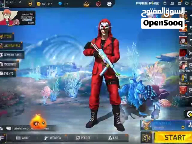 Selling My Old Free Fire Account old account with 2 criminal bundle and evo xm8