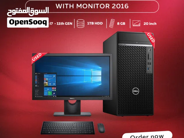 Windows Dell  Computers  for sale  in Hawally