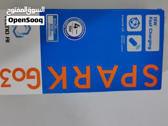 Tecno Spark 64 GB in Amman