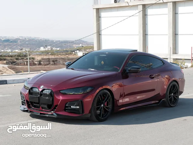 BMW 430 i M PACKAGE لون الاصلي كحلي ملزق خمري سعر مغري على الكاش