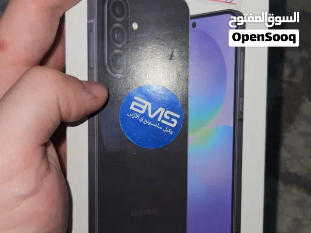 جالاكسي A36 سامسونج جديد مع علبة وشاحن بحالة ممتازة 128 جيجابايت أسود