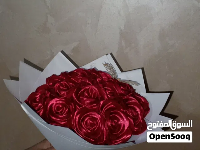 باقة ورد صناعي