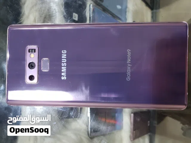 مطلوب تلفون سامسونج نوت 9ذاكره 512مستخدم نظيف