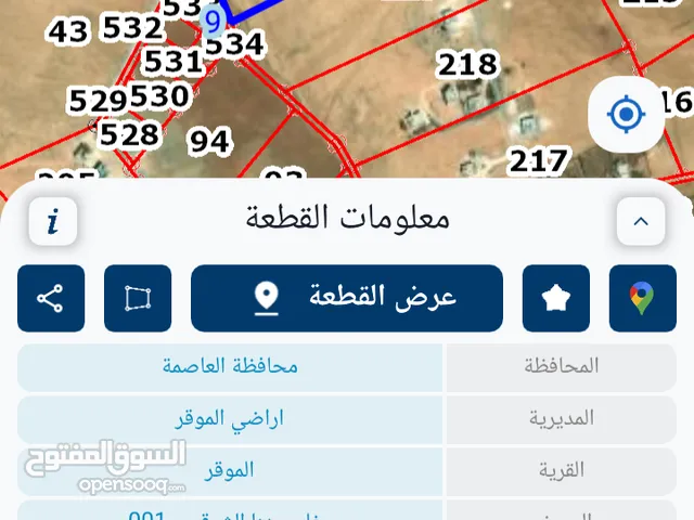Residential Land for Sale in Amman Al-Muwaqqar