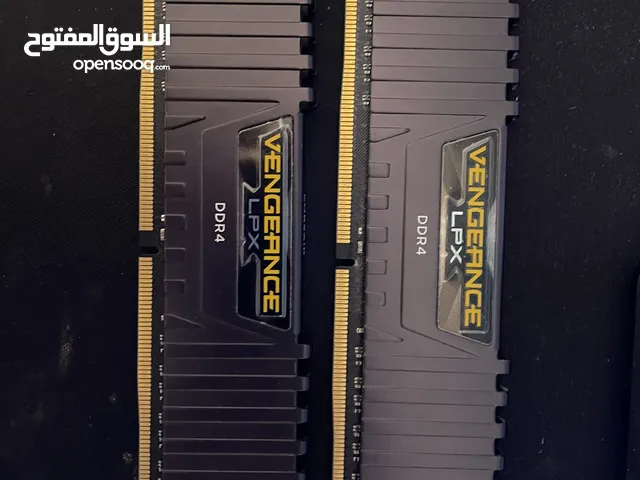 Ram Corsair vengeance 16gb (2x8) 3600mhz رام كورسير