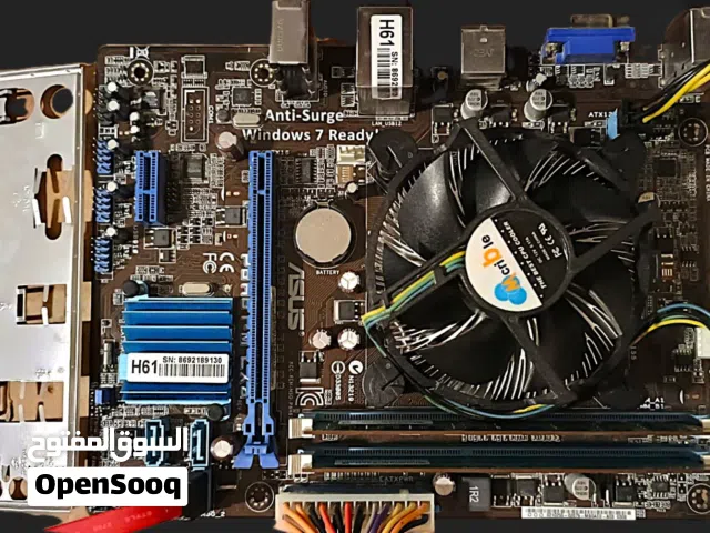 core i7 2600 + Asus P8H61 M LX3 للبيع