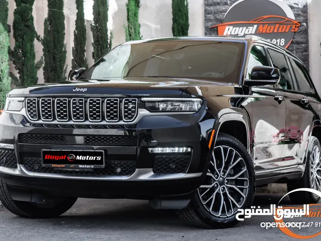 الان لدى رويال موتورز Jeep Grand Cherokee L 2021 Summit