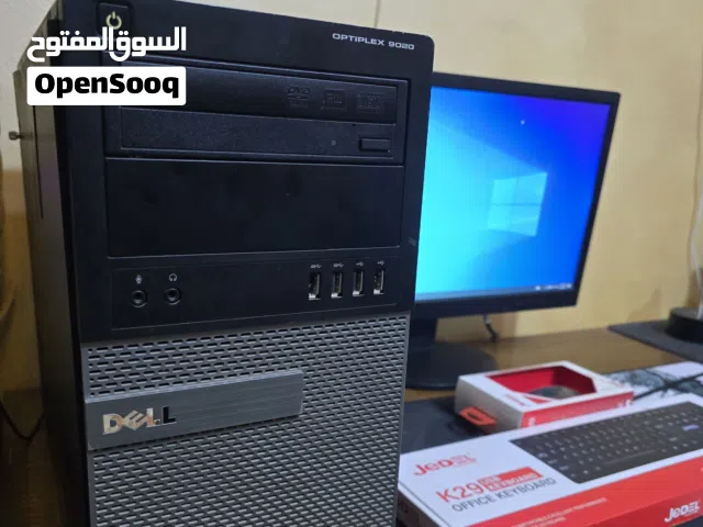 كمبيوتر  i5 من شركة dell بمواصفات ممتازة وبكرت شاشة خارجي (بدون شاشة)