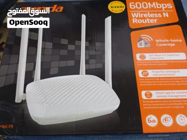 راوتر انترنت اصلي وبأداء قوي سرعة عالية ،ثبات قوية بالاتصال  السرعة،600 mbps التردد 2.4GHz الذاكرة M