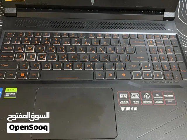 Acer Nitro V16 - i7-14th Gen, RTX 4050 6GB DDR6 VRAM, 16GB DDR5 5600MHz, 512 GB NVMe SSD