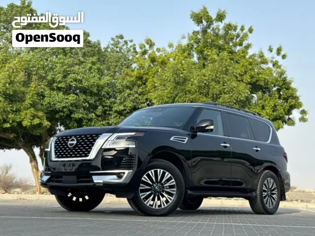 ارمادا 2023 SL فل مواصفات الشاشة الكبيرة جلد اصلي السيارة مسرفسة وجاهزة للأستخدام ما تحتاج شي