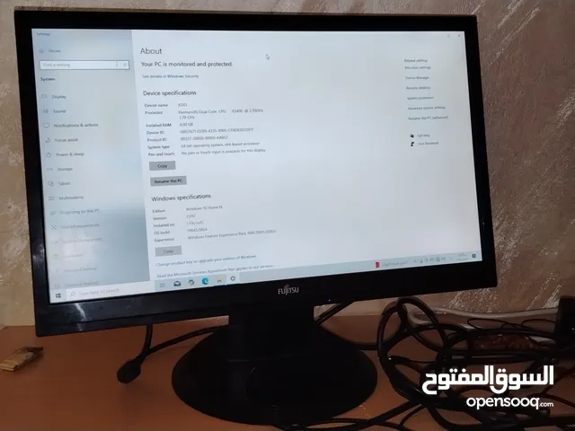 كمبيوتر بحاله ممتازه