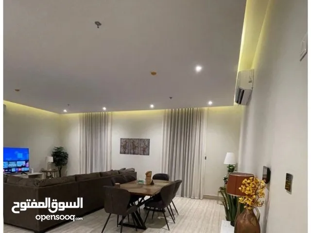 شقة فاخرة للايجار الرياض حي العزيزيه مفروشه غرفتين وصاله ومطبخ وحمامين شهري وسنوي