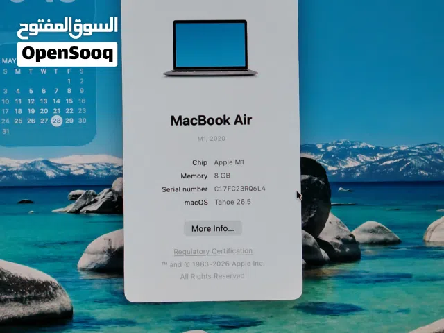 Apple MacBook Air M1 8GB / 256GB Excellent condition