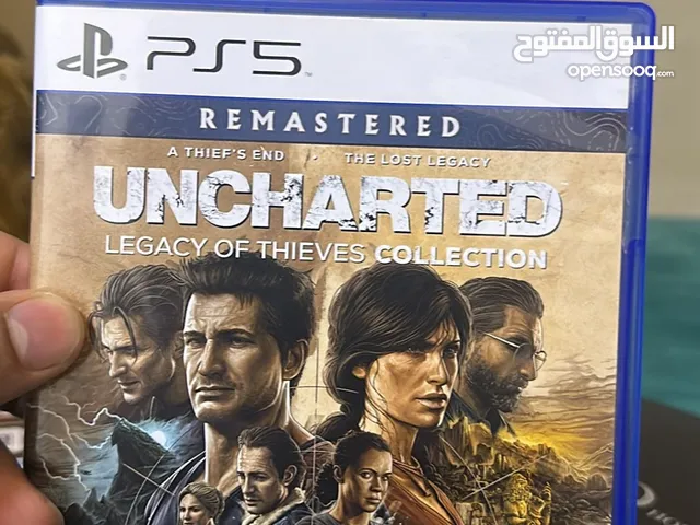 Uncharted game for ps5 like new